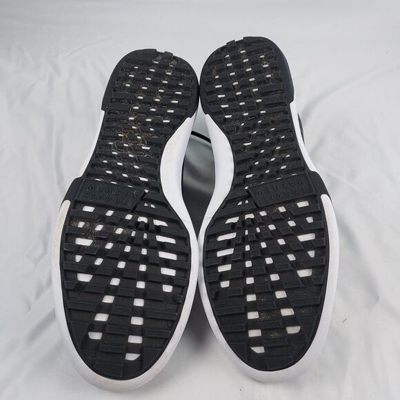TravisMathew Mens 10 Knit Sneakers Black Grey Lace Up Casual Walking main image 4